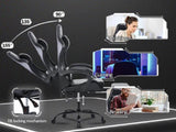 Game Chair, Adult Electronic Gaming Chair, Ergonomically Designed, PU Leather, Lounge Chair with 93012383