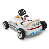 ZUN 12V Kids Ride On Go Kart, Electric 4-Wheeler Car with Remote Control, Cushioned Seat, LED Lights, W2181P201026