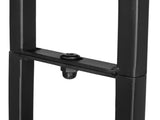 134*59*213cm Double Layer Iron Art Arc Top Iron Arch Black 57071118