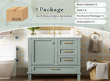 30" Bathroom Vanity , Modern Bathroom Cabinet with Sink Combo Set, Bathroom Storage Cabinet with a N729P170557G
