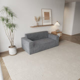 Sofa-in-a-Box, Memory Foam 3-Seater Couch, No Installation & Easy to Transport, Deep Seat Modern W1960P336129