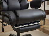 Office Chair with Foot Rest and Waist Lumber Support, Ergonomic Gaming Chair with Adjustable Height 63577105