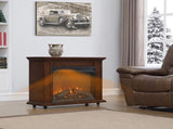 23 inch electric fireplace insert heater with log set & realistic flame, overheating protection W1769P255456
