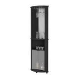 Lisbon Kitchen Island, 3-Tier Shelf and Large Workstation B128P148733