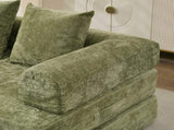 Comfy Convertible Folding Mattress Couch, Floor Bed, Chenille Floor with Armrest, Floor W1143P330251