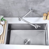 Folding faucet Pot Filler Faucet Wall Mount 03451318