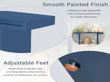 U-Style Large 60-Inch Console Table with Geometric Clean Lines Design,Stylish Entryway Table with N711P303209V