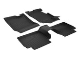 Black Rubber Floor Mat Set fit for Honda Accord Sedan 2008-2012 TPE Car Carpet 40919034
