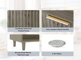 ()2 Cabinet Doors with Top Railing and 1 Row of Shelves for Shoe Cabinets 54853335