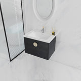 28 Inch Soft Close Doors Bathroom Vanity With Sink, For Small Bathroom, W999111976