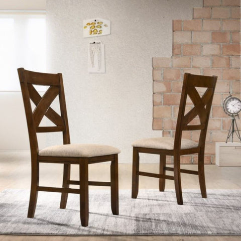 ZUN Karven Solid Wood Dining Chairs , Set of 2 T2574P164581