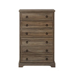 ZUN Modern 6 Drawer Dresser, Dressers for Bedroom, Tall Chest of Drawers Closet Organizers & Storage W2275P149120