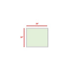 Modern Brown Square Coffee Table No Assembly Required B120P342193