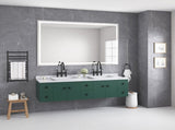 72 x 36 Inch LED Bathroom Mirror with Front and Backlight, Wall Mounted Vanity Mirror, Anti-Fog, W2287P279964