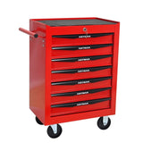 Rolling Metal Tool Chest with 7 Drawers, 20" 7-Drawer Tool Chest Cabinet with Ball Bearing Drawer W1102P332049