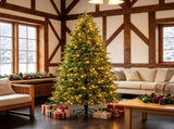 7.5ft Dual Color LED Christmas Tree 11 Modes with Remote 35896734