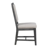 5-Piece Set Extendable Round Table and 4 Upholstered Chairs Farmhouse Set for Kitchen, 70221915