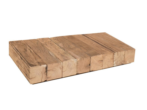 ZUN Ultramodern Low Laying Solid Wood Coffee Table B02441960