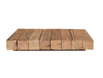 ZUN Ultramodern Low Laying Solid Wood Coffee Table B02441960