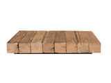 ZUN Ultramodern Low Laying Solid Wood Coffee Table B02441960