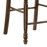 Walnut Cross Back Counter Height Stools B062P181307