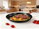 20-Piece Aluminum Cookware Set, Black Non-Stick Pots and Pans Set with Assembled Handles - 6 Pots 54655356