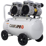 2.5 HP Silent Air Compressor 13 Gallon, Oil-Free, Electric Shop Air Compressor Portable,Lightweight W46564407