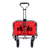 Collapsible Wagon Cart Foldable,Wagons Carts Foldable with Wheels with Drink Holders,for W321P269222