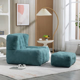 Fluffy bean bag chair, comfortable bean bag for adults and children, super soft lazy sofa chair with W1996131226