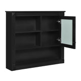 32'' Bathroom Wall Cabinet with Mirror, Wall Mounted Medicine Cabinet with 4 Shelves, Mirrored Door N710P254922B