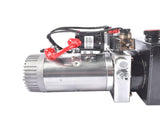 6 Quart Hydraulic Pump Double Acting Dump Trailer Power Unit 12V DC 3200 PSI 2.0 GPM Flow Rate 23802077