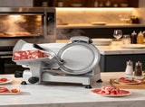 Electric Meat Slicer 340W 10 Inch Stainless Steel Blade Adjustable Thickness 0 to 0.6 Inch for 41681810