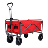 Collapsible Wagon Cart Foldable,Wagons Carts Foldable with Wheels with Drink Holders,for W321P269222