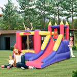 ZUN Inflatable Castle 420D Oxford Cloth Scraper Surface 39527729