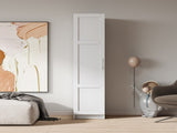 Stackable Wall Mounted Storage Cabinet, 15.75" D x 15.75" W x 70.87" H, White W33167273