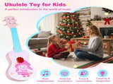 21" Kids Ukulele with Nylon Strings, BPA-Free ABS Mini Guitar for Beginners 40840589