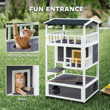 Wooden Cat House/Cat Trees /Cat Climbing Tower 60469772