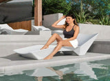 Quick Assembly S-shaped Pool Lounger, Ergonomic Design, Comfortable and Breathable, Essential for W5756P484430
