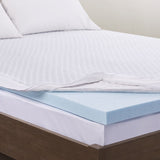 All Season Reversible Hypoallergenic Cooling Mattress Topper B03595134