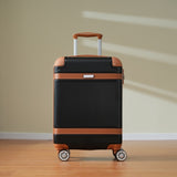 Hardshell Luggage Sets 3 Piece Carry-on Suitcase Double Spinner Wheels with TSA Lock for Men Women, N730P167695