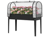 Garden Bed with Mini Greenhouse 94058872