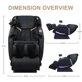 Full Body Massage Chair With Zero Gravity Recliner,with two control panel Smart large screen & W60783534