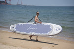 ZUN Inflatable Stand Up Paddle Board 11'x34"x6" With Accessories W1440P192254