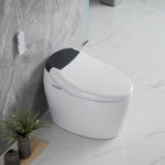 ZUN Smart Toilet with Bidet Built in, Smart Bidet Toilet Seat with AUTO Open&Close and Remote Control, 10659256