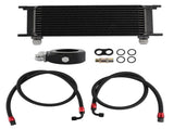 13 Row AN10 Engine Racing Trust Oil Cooler w/ Thermostat Oil Filter Adapter Kit 56199406