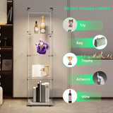 Tempered Glass Display Cabinet,Wine Cabinet, Storage Cabinet,File Cabinet, Tempered Glass W3155P268112