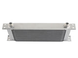 Engine Oil Cooler Kit 10.6"x5.39"x1.97" AN-10 w/ Stainless Braided Hoses 36294116