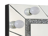 Noralie Mirrored & Faux Diamonds Accent Mirror B2726P448750
