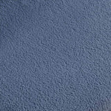 Modern haze blue dining chair with iron tube wood color legs, shorthair cushions and W234P181853