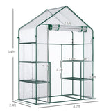 ZUN Mini Walk-in Greenhouse （Prohibited by WalMart） 88574212